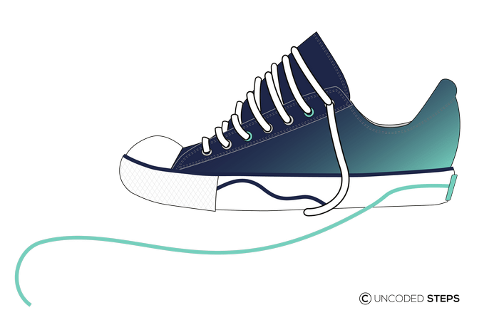 Sneakers funny UncodedSteps footwear design_3