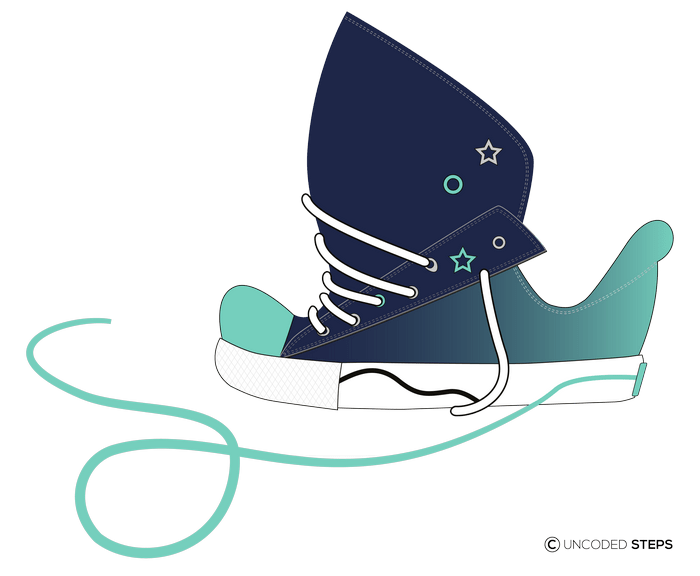 Sneakers funny UncodedSteps footwear design_5